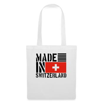 Suisse Swiss Funny Saying - Sac en tissu - blanc - Devant
