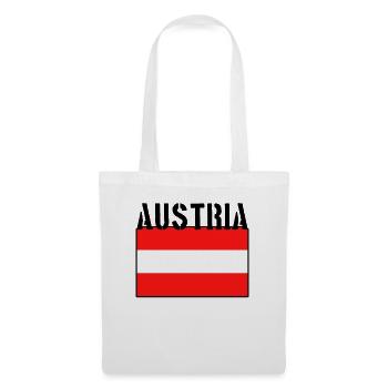 Austria Flag - Tote Bag - white - Front