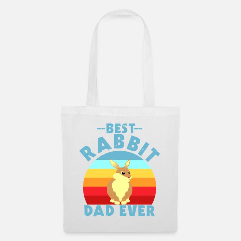 Best Rabbit - Tote Bag - white