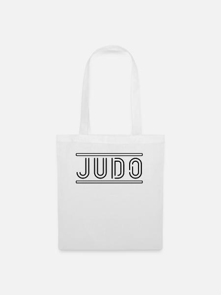 Judo - Stoffbeutel - Weiß