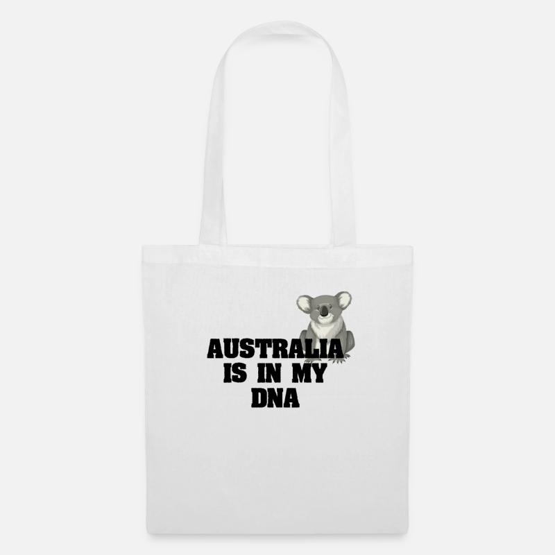 Australien ist in meiner DNA australisch - Stoffbeutel - Weiß