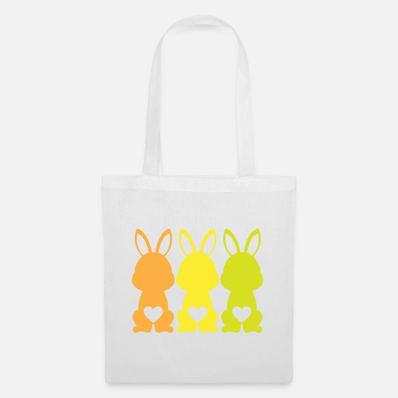 Ostern - Stoffbeutel - Weiß