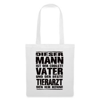 Tierarzt - Stoffbeutel - Weiß - Vorne