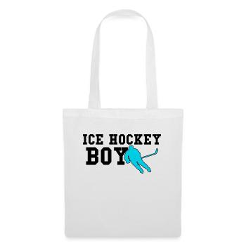 ice hockey boy - Tote Bag - white - Front