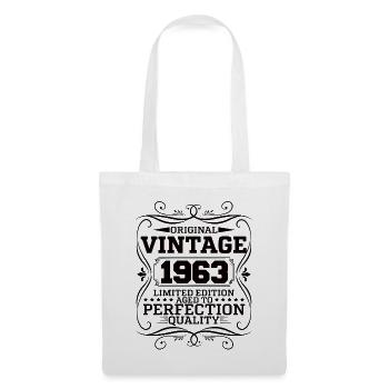 Vintage 1963 Original Limited Edition - Stoffbeutel - Weiß - Vorne