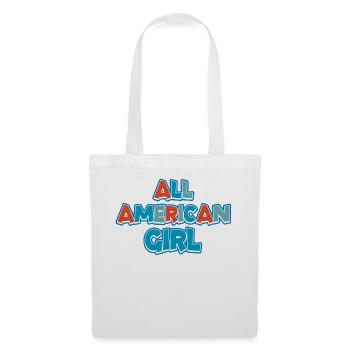 All American Girl Family 4th of July - Tote Bag - white - Front