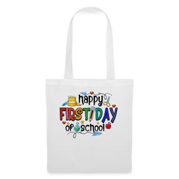 Happy First Day of School - Tote Bag - white - Front