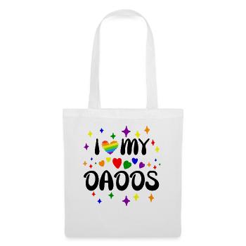 I Love My Dadds Onesie Matching - Tote Bag - white - Front