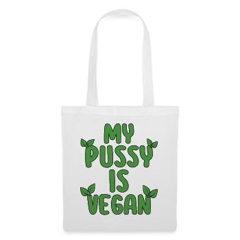 My Pussy Is Vegan - Tote Bag - white - Front