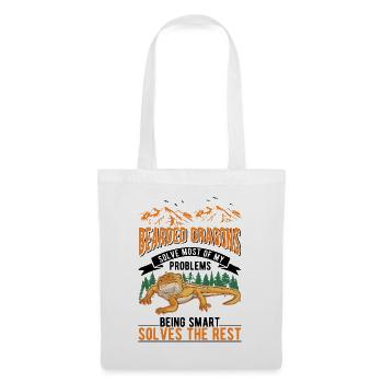 Bearded Dragon Pogona Gift - Tote Bag - white - Front