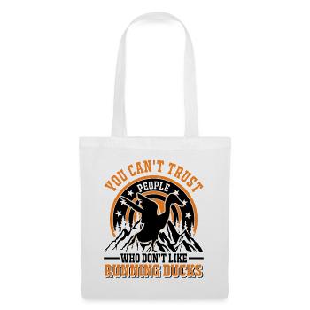 Indian Running Gift Running Duck - Tote Bag - white - Front