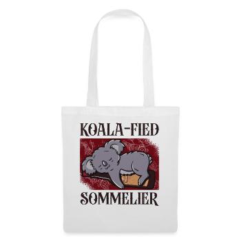 Sommelier Wine Drinking Tasting - Tote Bag - white - Front