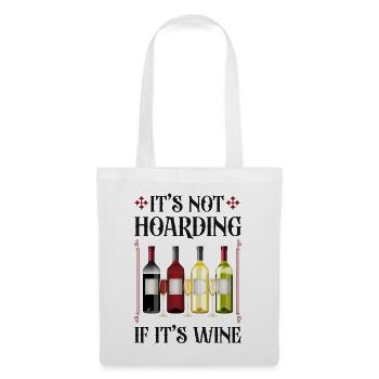 Sommelier Wine Drinking Tasting - Stoffbeutel - Weiß - Vorne