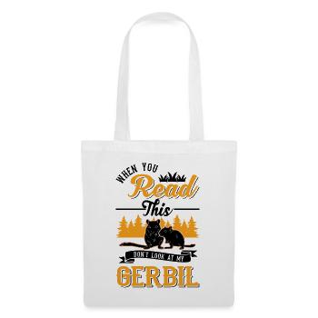Gerbil Gift Racing Rat Germesau - Tote Bag - white - Front
