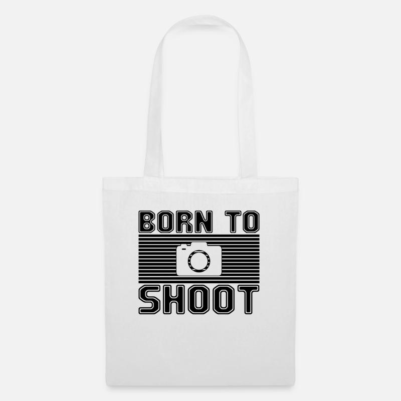 Fotografieren - Stoffbeutel - Weiß