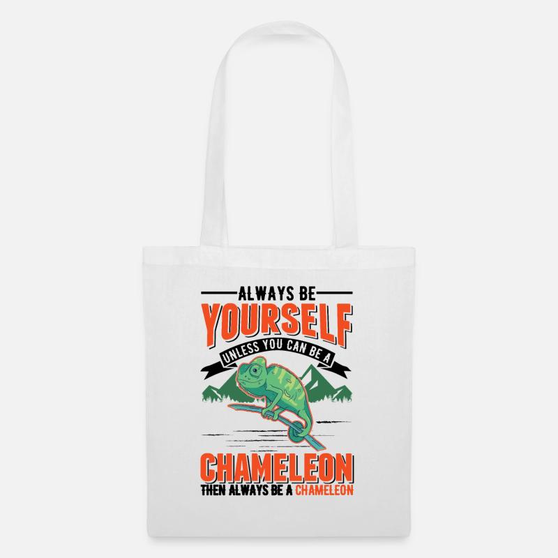 Chameleon Gift Chameleon - Tote Bag - white