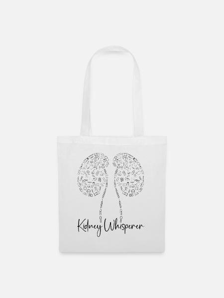 Dialysetechniker Nephrologie Dialyse Geschenkidee - Stoffbeutel - Weiß