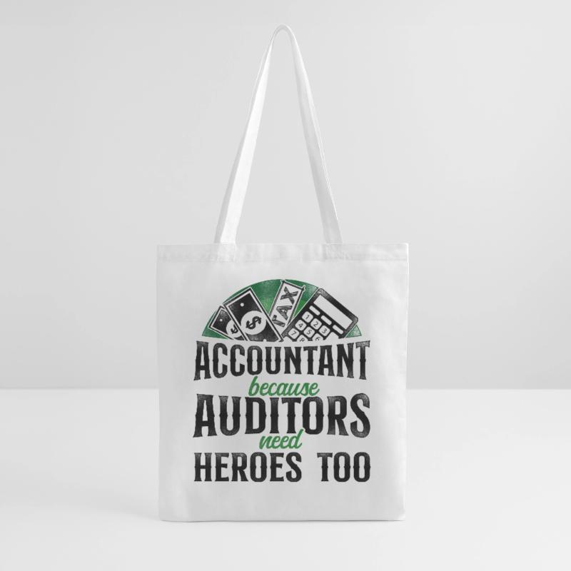 Comptable Comptable Comptable Comptabilité Sac en tissu