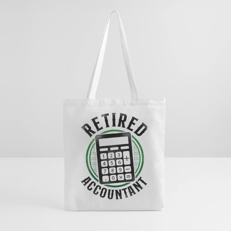 Comptable Comptable Comptable Comptabilité Sac en tissu