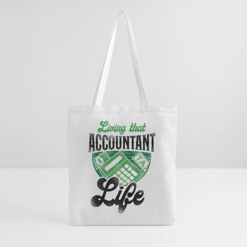 Comptable Comptable Comptable Comptabilité Sac en tissu