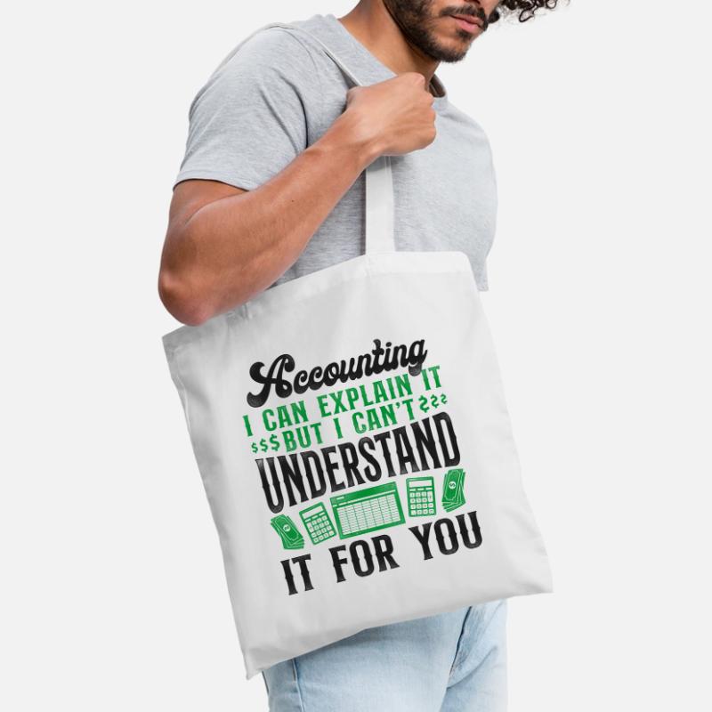 Comptable Comptable Comptable Comptabilité Sac en tissu