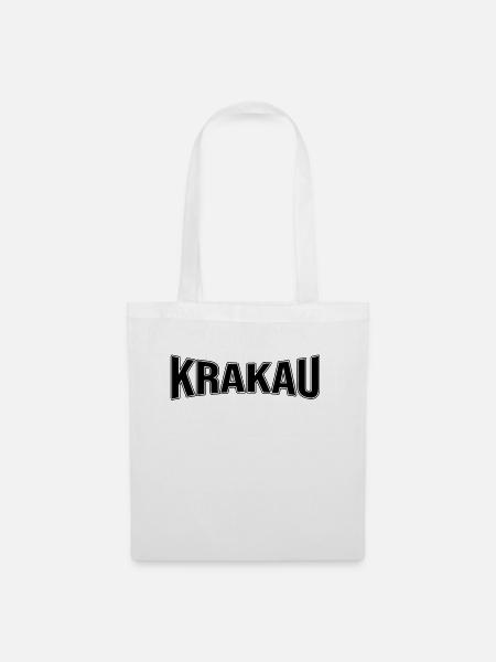 Krakau - Stoffbeutel - Weiß