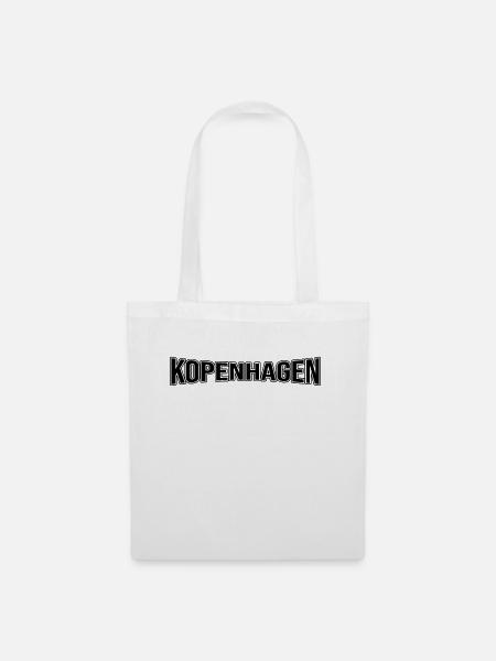 Kopenhagen - Stoffbeutel - Weiß