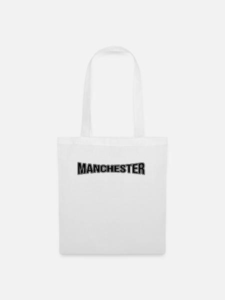 Manchester - Stoffbeutel - Weiß