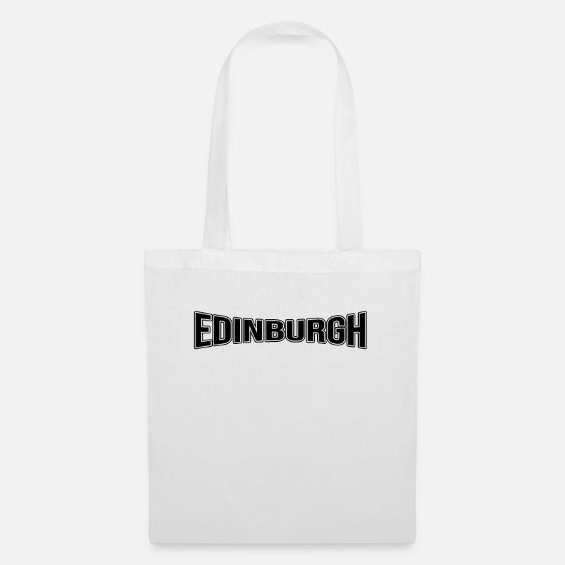 Edinburgh - Stoffbeutel - Weiß