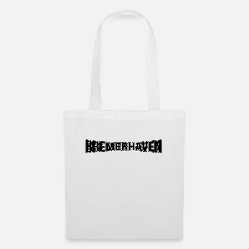 Bremerhaven - Stoffbeutel - Weiß