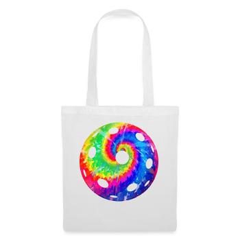 Pickleball Tie Dye Retro 80s 90s - Tote Bag - white - Front