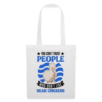 Silk Chicken Gift Silkie Chicken - Tote Bag - white - Front