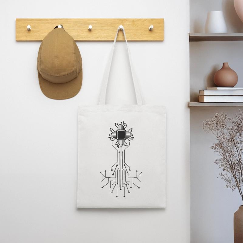 Anatomical Heart CPU Processor Computer Programmer Tote Bag