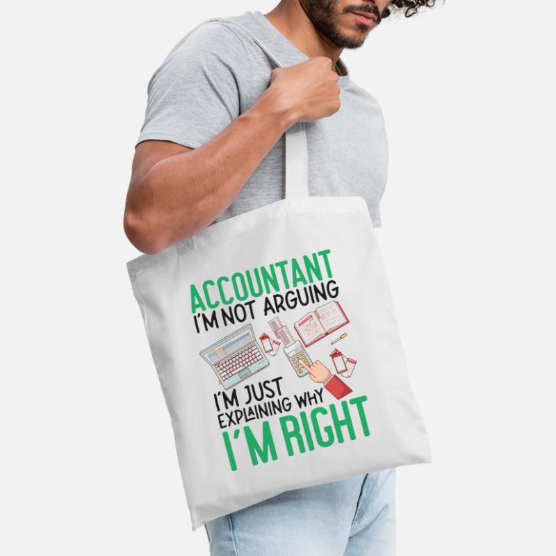 Comptable Comptable Comptable Sac en tissu