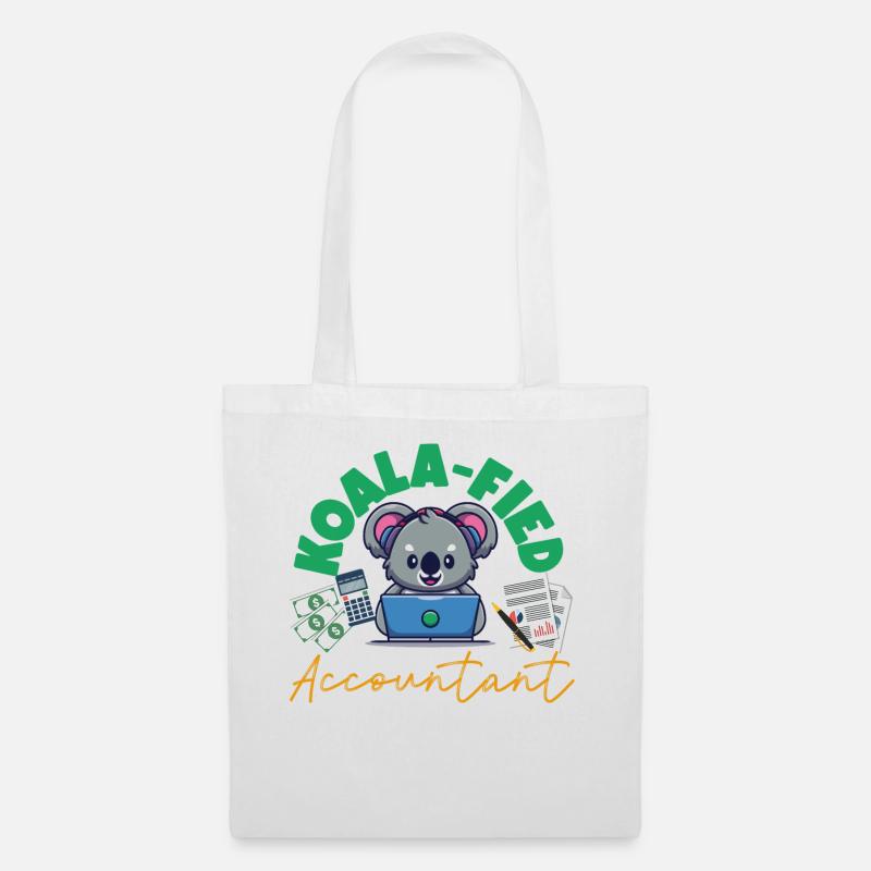 Comptable Comptable Comptable - Sac en tissu - blanc