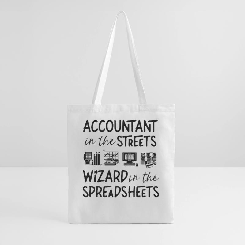 Comptable Comptable Comptable Sac en tissu