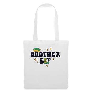 Brother Elf Matching Family Christmas Group Xmas - Tote Bag - white - Front