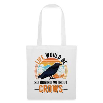 Crow Raven Crow Crow Husbandry Crow Breeder - Tote Bag - white - Front