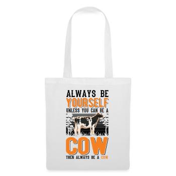 Cow Gift Farmer Cattle Breeder Cows - Tote Bag - white - Front