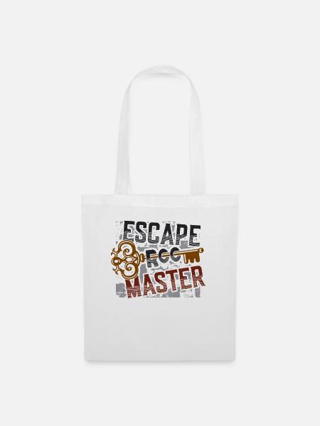 Escape Room, Master Escape Room, Geburtstag. - Stoffbeutel - Weiß