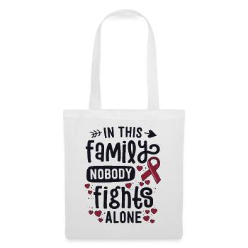 In This Family Nobody Fights Alone Hemangioma - Tote Bag - white - Front