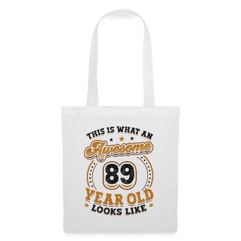 This is what a great 89-year-old looks like. - Tote Bag - white - Front