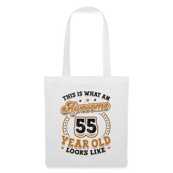 This is what a great 55-year-old looks like. - Tote Bag - white - Front