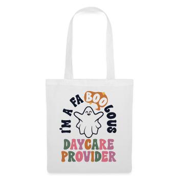 Faboolous Daycare Provider Halloween Nanny Child - Tote Bag - white - Front