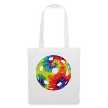 Pickleball Tie Dye Retro 80s 90s - Tote Bag - white - Front