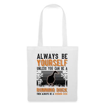 Indian Running Duck Gift Running Duck - Tote Bag - white - Front