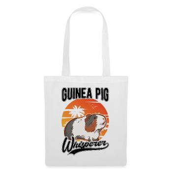 Guinea pig whisperer - Tote Bag - white - Front