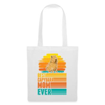 Best Capybara Mom Ever Wasserschwein Mama - Tote Bag - white - Front