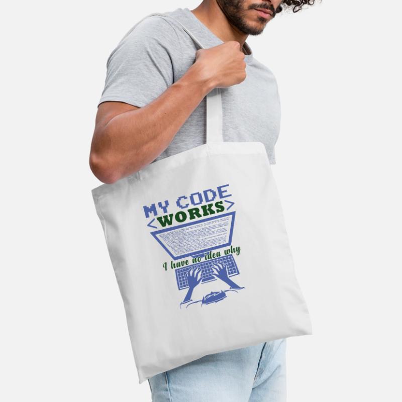 Funny Code Joke Coding Tote Bag