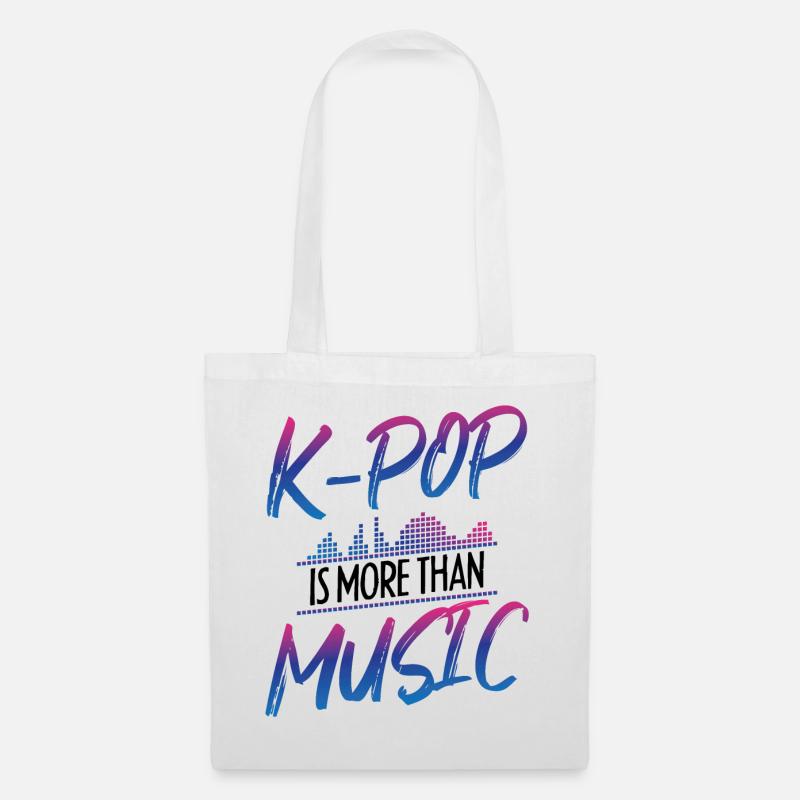 K-Pop Lover Design - Stoffbeutel - Weiß